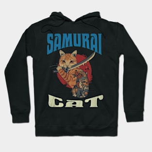 Catana Samurai Cat Hoodie